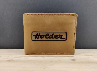 Holder Traktor Oldtimer Echt Leder Geldbörse